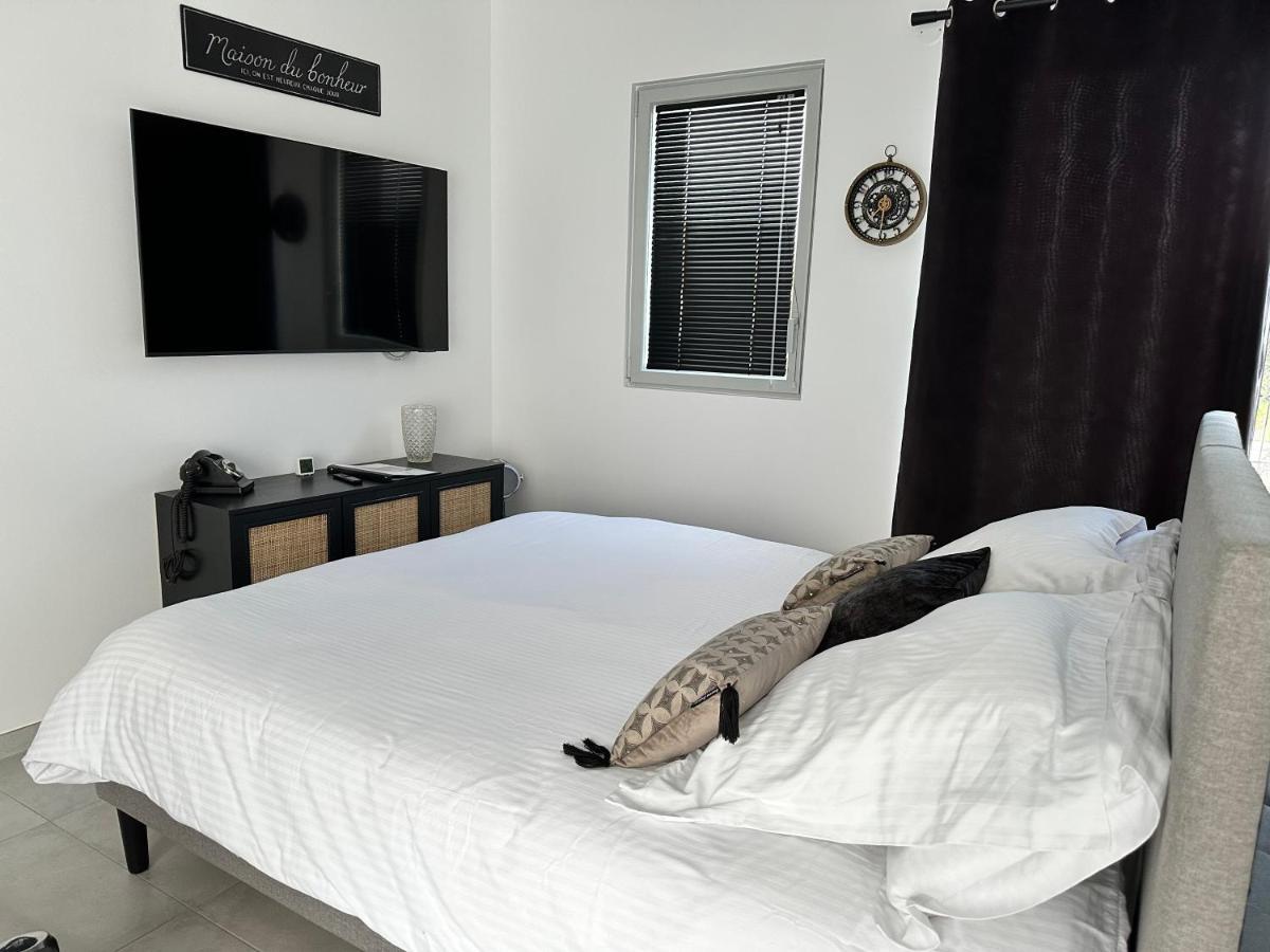 La Villa Perchee Calme, Sauna, Parking Prive Saint-Prix  Exteriör bild