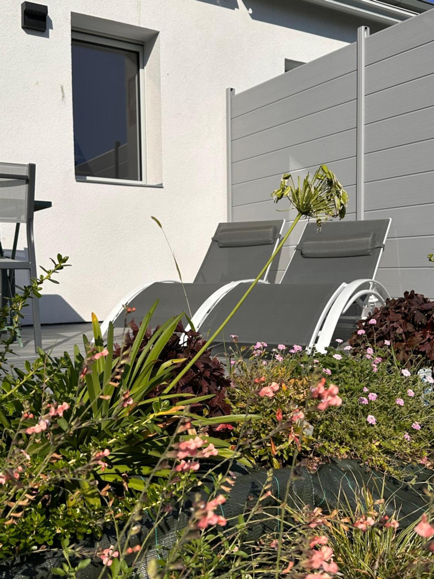 La Villa Perchee Calme, Sauna, Parking Prive Saint-Prix  Exteriör bild