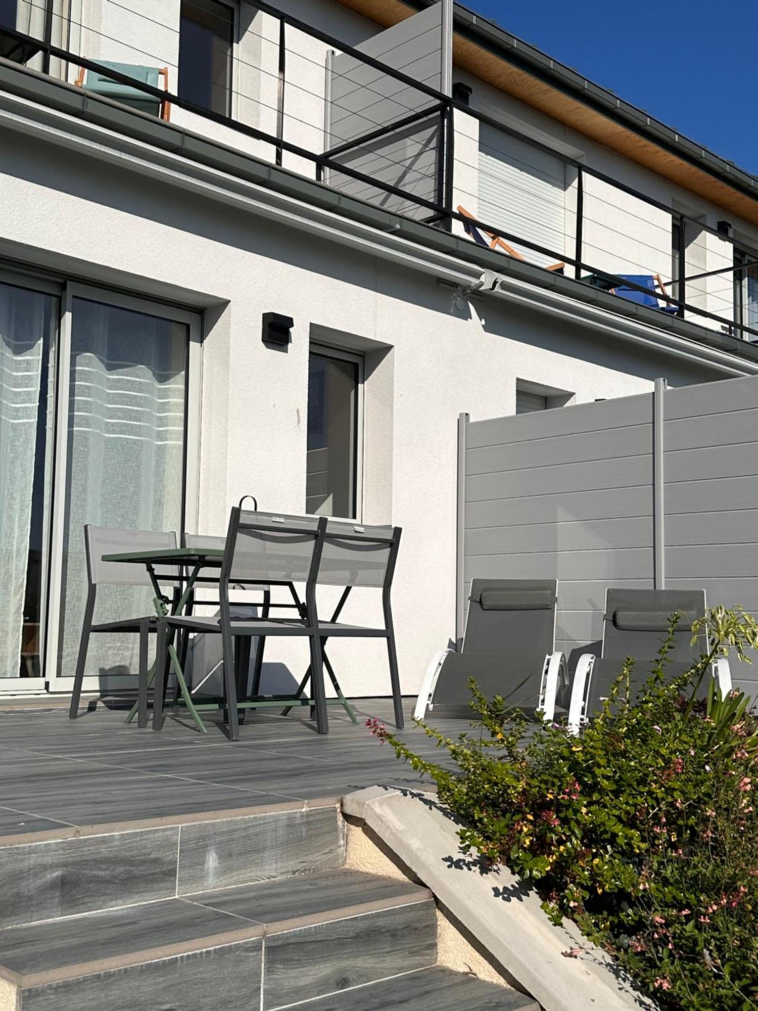 La Villa Perchee Calme, Sauna, Parking Prive Saint-Prix  Exteriör bild